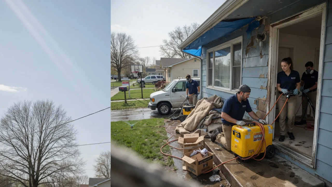 Basement Flood Cleanup in Courtland, AL near me